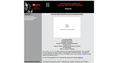 Desktop Screenshot of merlin-video-productions.co.uk
